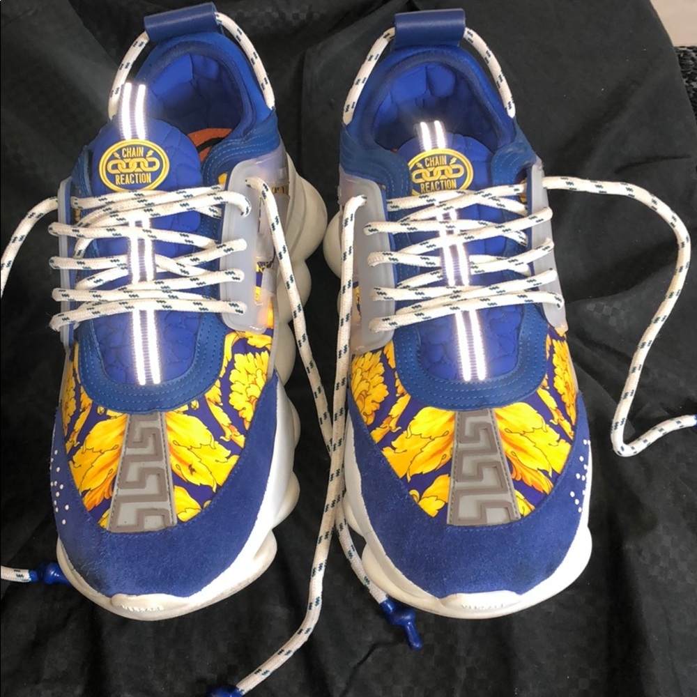 Versace chain reaction sneakers